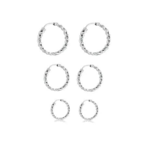 Trio Argola Torcido - Imagem 1