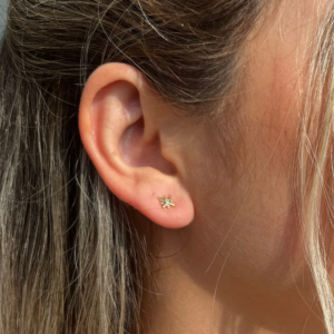 Brinco Star Banhado em Ouro 18k - Imagem 2