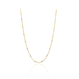 Colar Mini Coração Banhado em Ouro 18k - Imagem 1