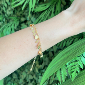Pulseira constelação banhado em ouro 18k - Imagem 3