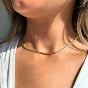 Colar Fio Alemão Banhado em Ouro 18k
