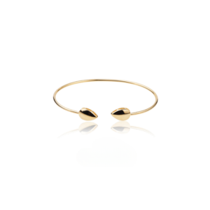 Bracelete gotas banhado em ouro 18k - Imagem 1
