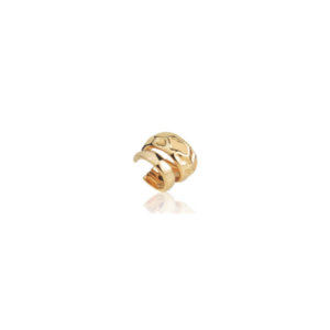 Piercing fake orgânico banhado em ouro 18k - Imagem 1