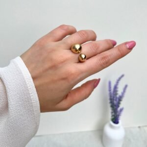 Anel bola fosca feminino da loja Padine