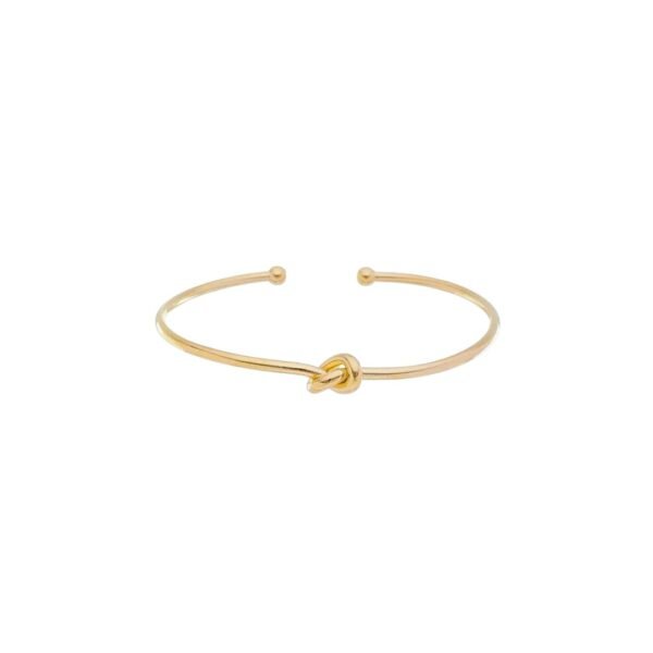 Bracelete nó banhado em ouro Padine SKU BC-NG-2 Bracelete nó banhado em ouro feminino da loja Padine
