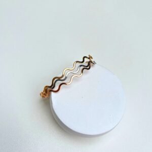 Bracelete trio ondas mix de banho feminino da loja Padine